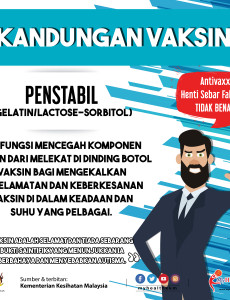 Kandungan Vaksin (Penstabil)